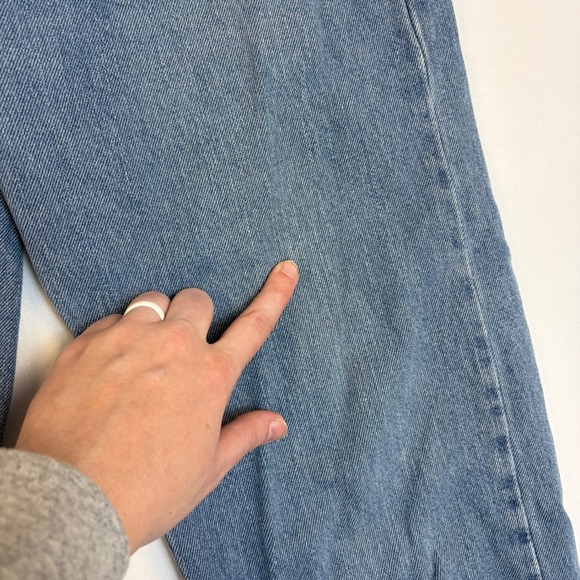 Levis 505 Straight Fit Jeans Lot Bundle 2 Mens 33x34 Blue Black Denim Y2K - Picture 5 of 16